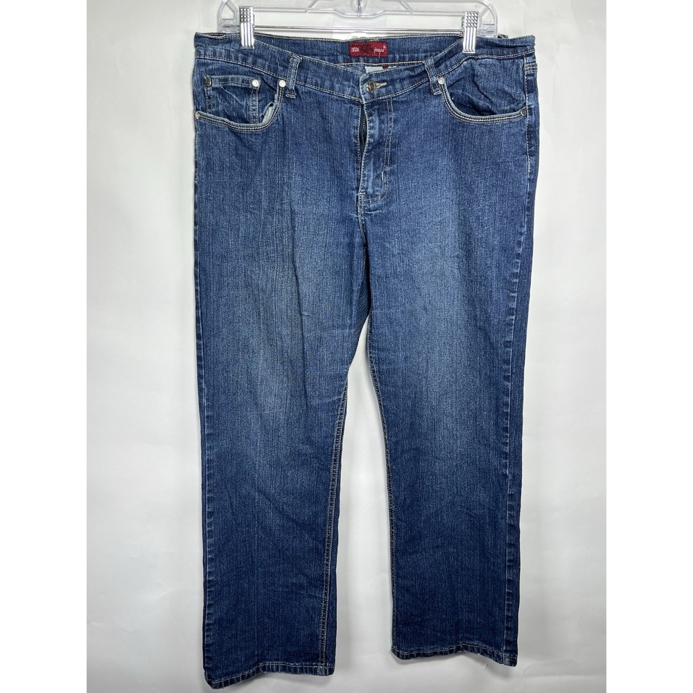 1826 Women's Jeans‎ Denim Stretch Embroidery Embellished Back Pockets Sz 14